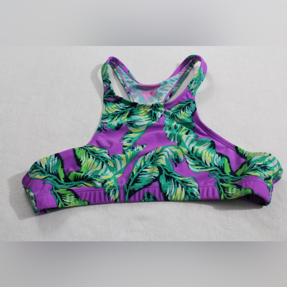 Bongo~ palm print ~ swim suit top